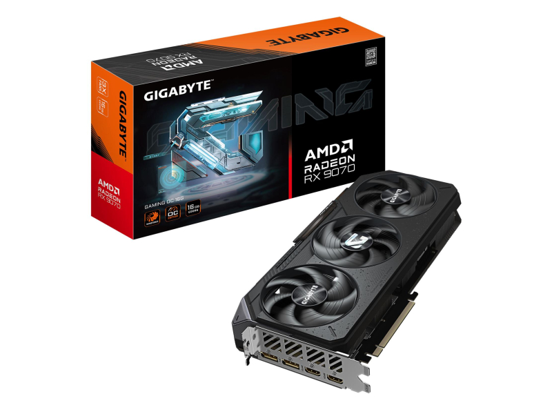 Gigabyte Radeon RX 9070 Gaming OC 16GB GDDR6